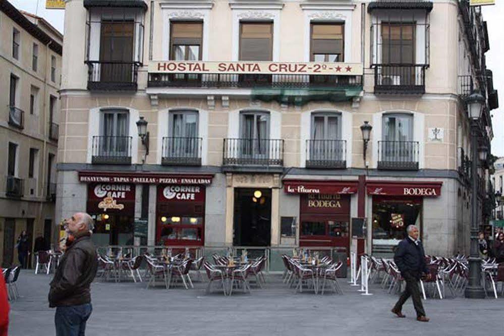 Hotel Hostal Santa Cruz Madrid Exterior foto